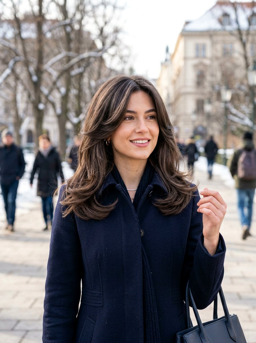 Espresso Butterfly Haircut - 20 butterfly haircut hair color ideas - 20 butterfly haircut hair color ideas