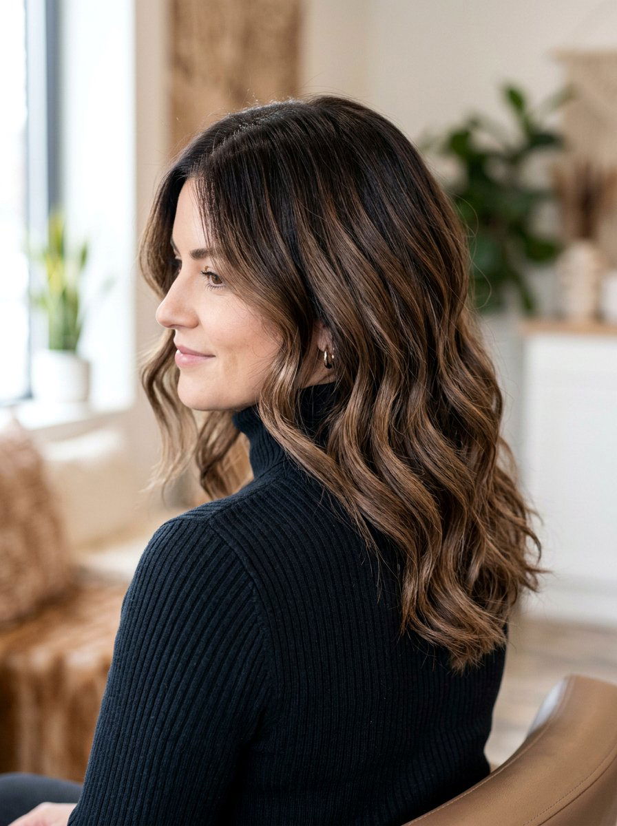 Espresso Root Smudge Balayage - 20 root smudge ideas for balayage - 20 root smudge ideas for balayage