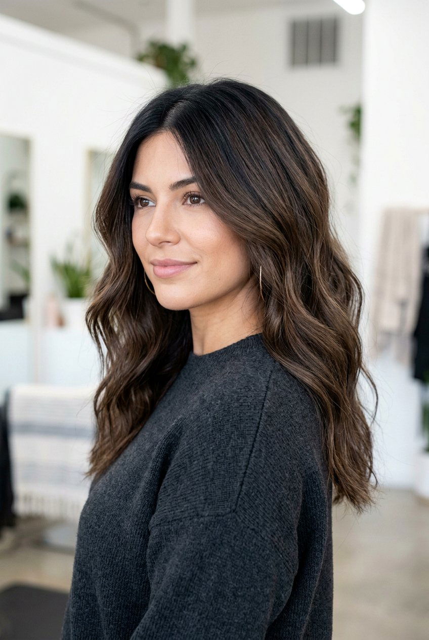 Espresso Root Smudge - 20 low maintenance brunette with gray coverage - 20 low maintenance brunette with gray coverage