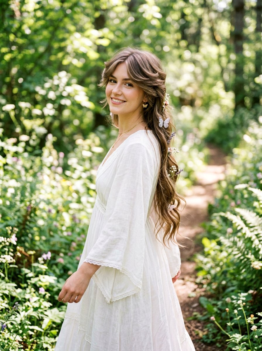 Ethereal Butterfly Fairycore Haircut - 20 fairycore haircut ideas - 20 fairycore haircut ideas