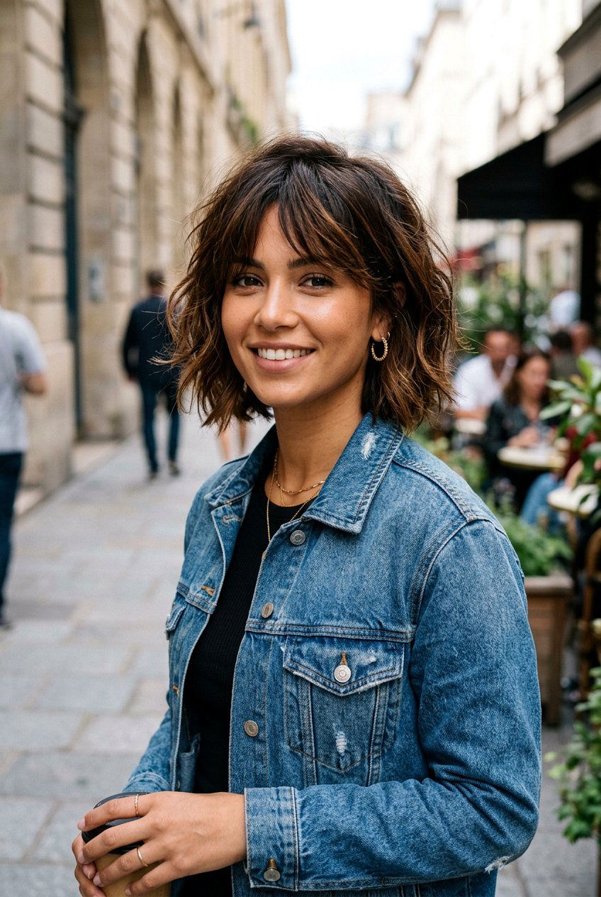 Expensive Brunette Choppy Bob - 20 expensive brunette bob haircut - 20 expensive brunette bob haircut