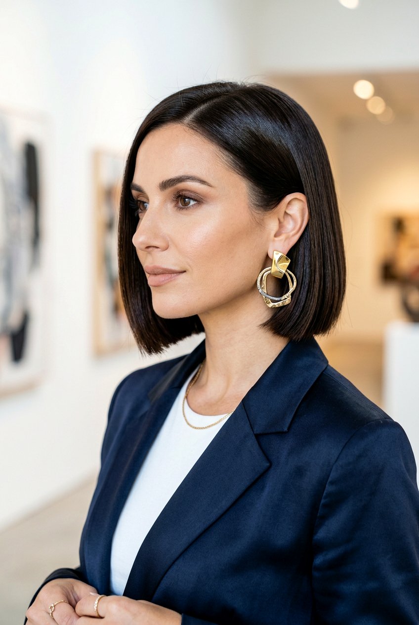 Expensive Brunette Micro Bob - 20 expensive brunette bob haircut - 20 expensive brunette bob haircut