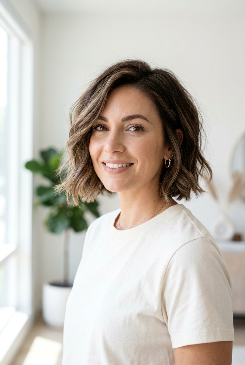 Expensive Brunette Textured Bob - 20 expensive brunette bob haircut - 20 expensive brunette bob haircut