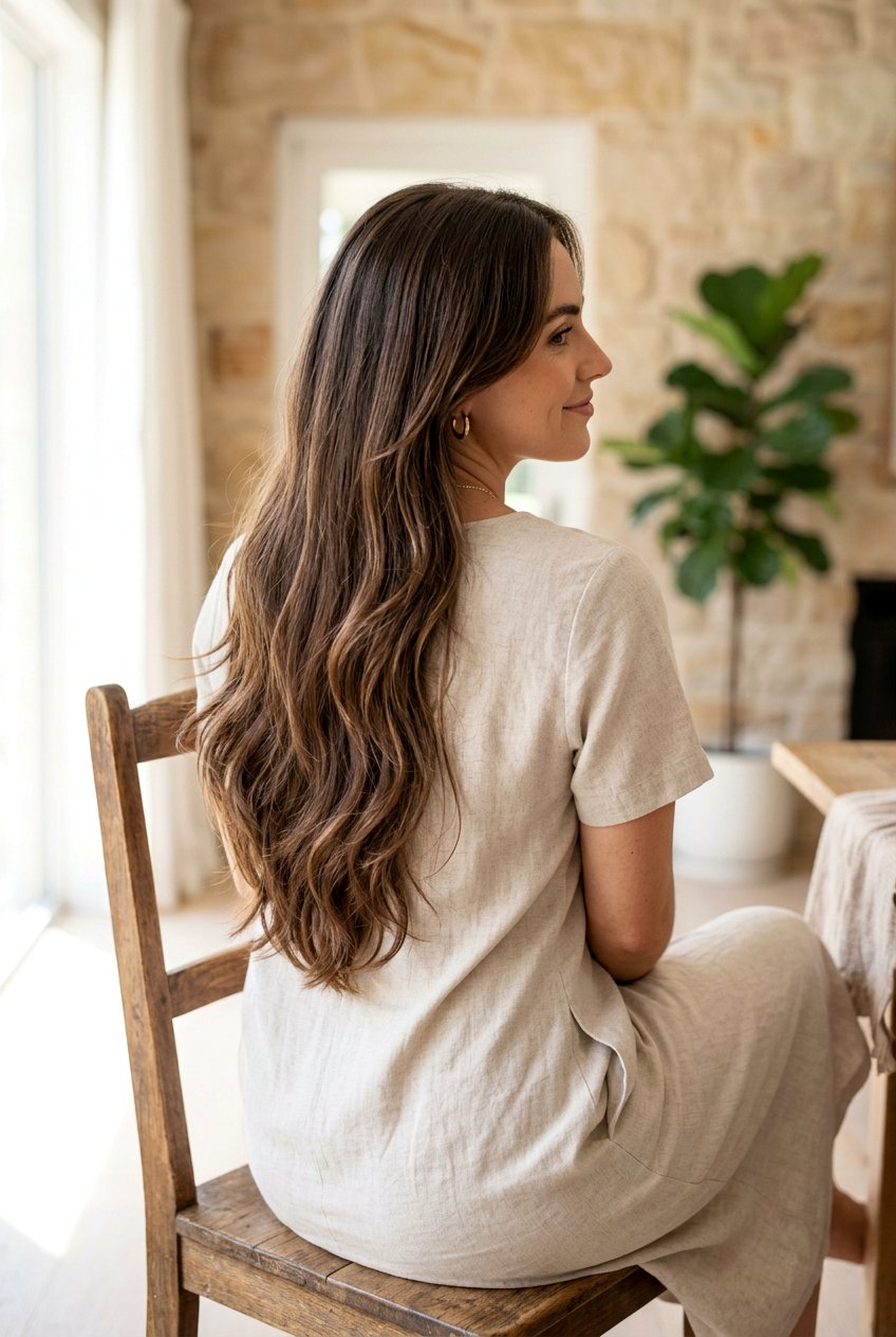 Extra Long Layered Haircut With U Shaped Hemline - 20 extra long layered haircut - 20 extra long layered haircut