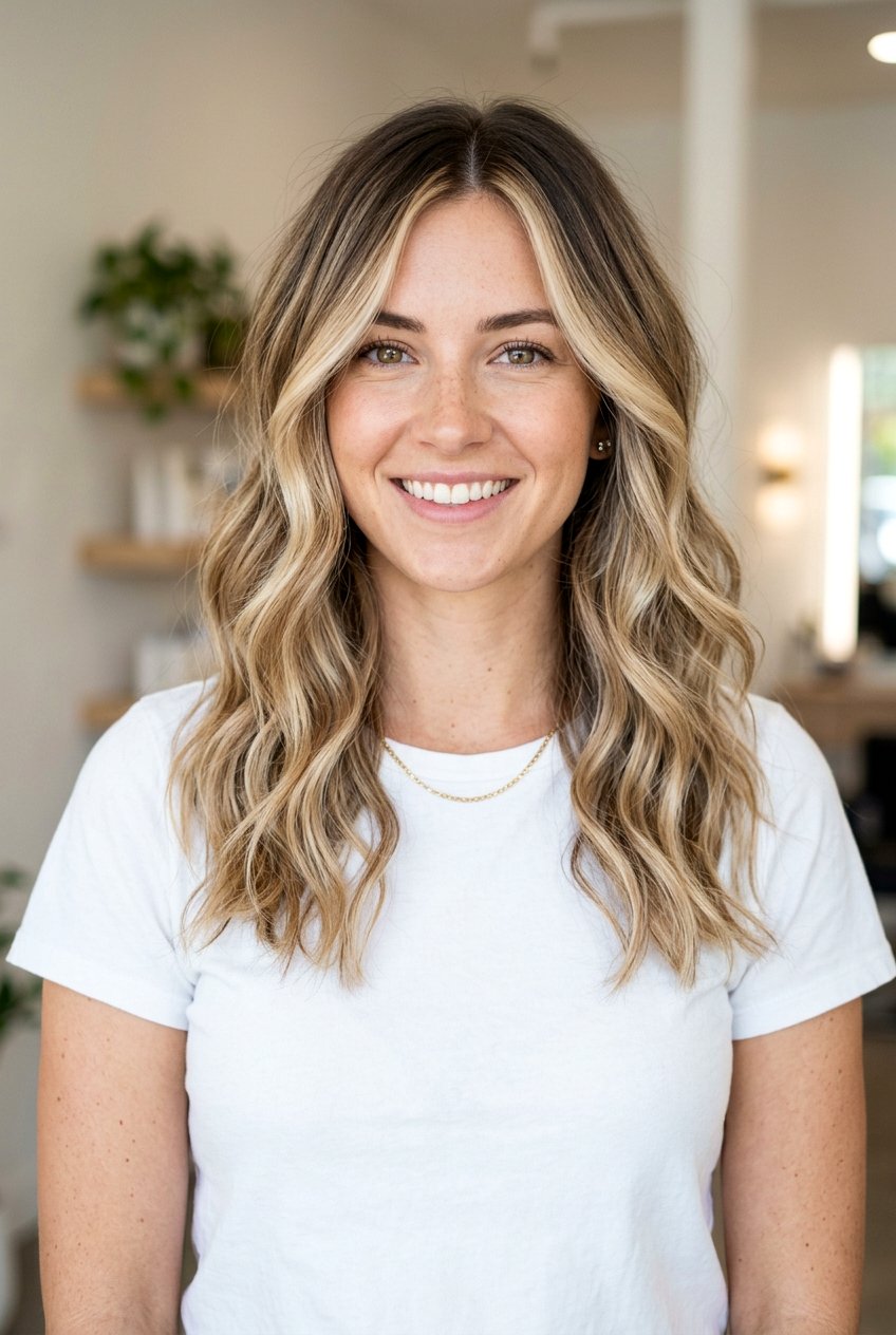Face Framing Balayage With Shadow Root - 20 face framing balayage ideas - 20 face framing balayage ideas