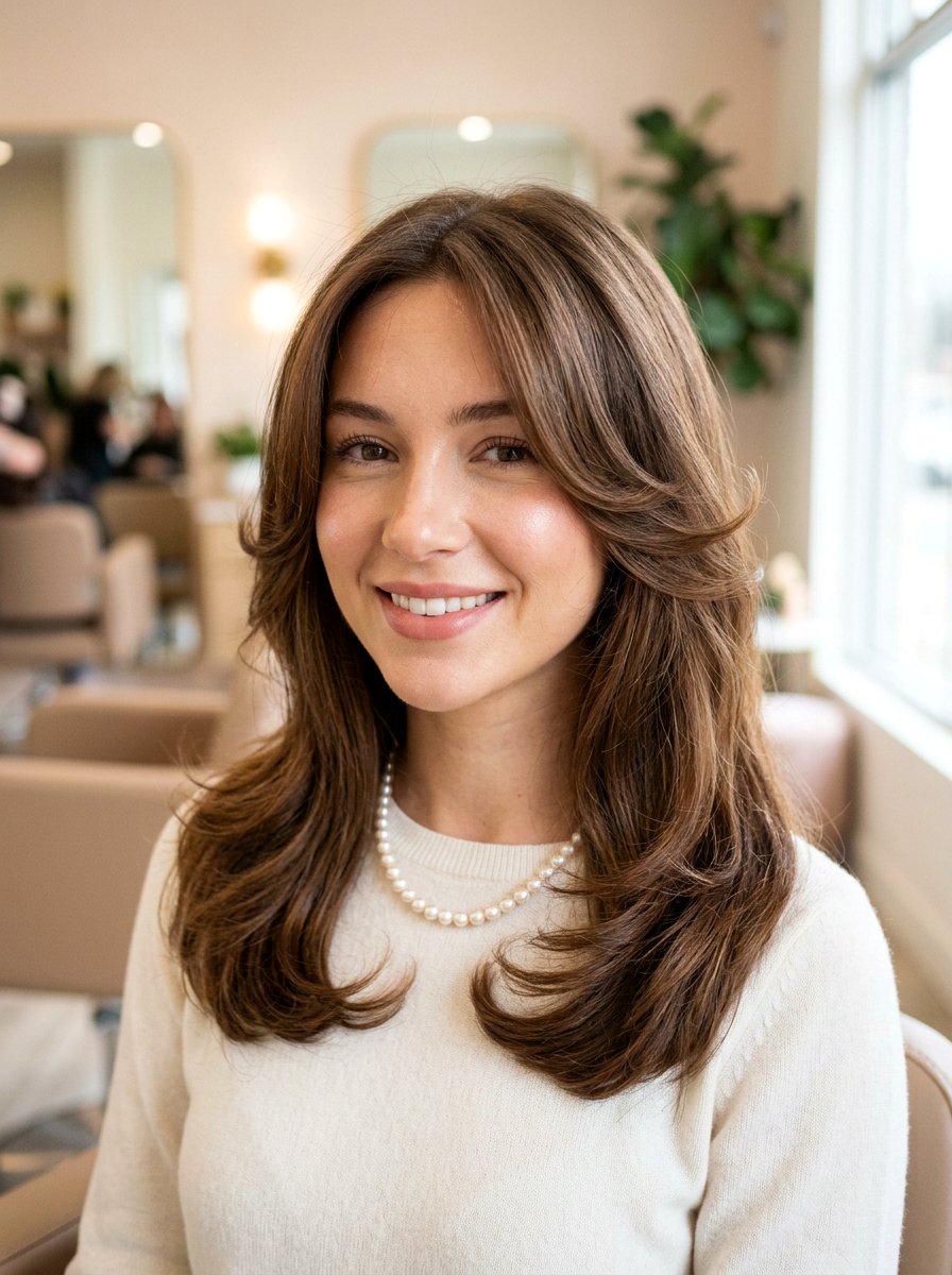 Face Framing Blowout - 20 glossy old money blowout - 20 glossy old money blowout