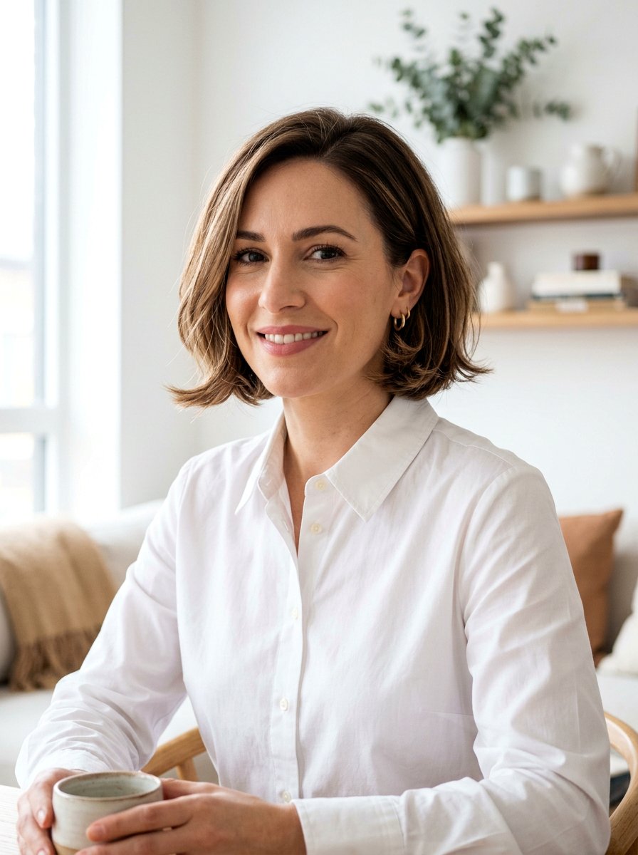 Face Framing Bob - 20 hairstyle to soften cheekbones women - 20 hairstyle to soften cheekbones women