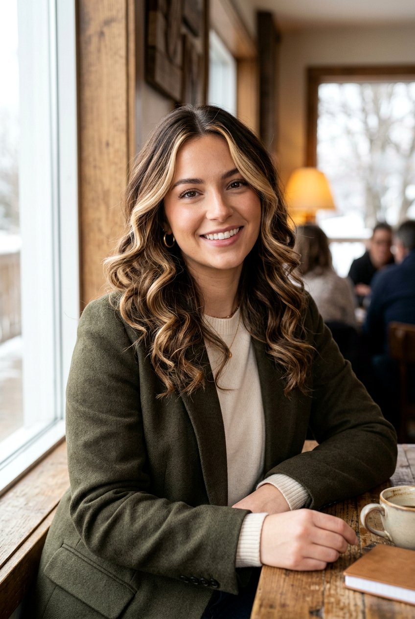 Face Framing Brunette Balayage - 20 winter brunette balayage - 20 winter brunette balayage