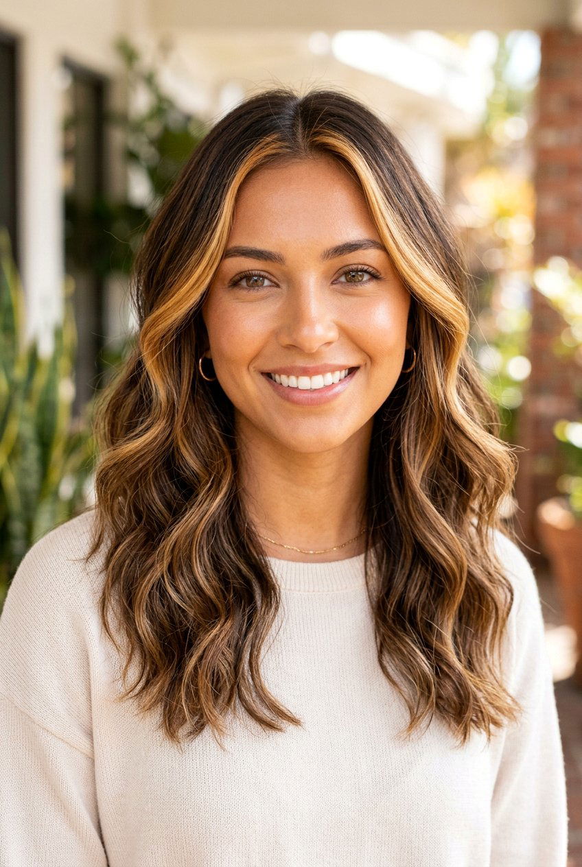 Face Framing Caramel Balayage For Warm Complexions - 20 caramel balayage for warm skin tones - 20 caramel balayage for warm skin tones