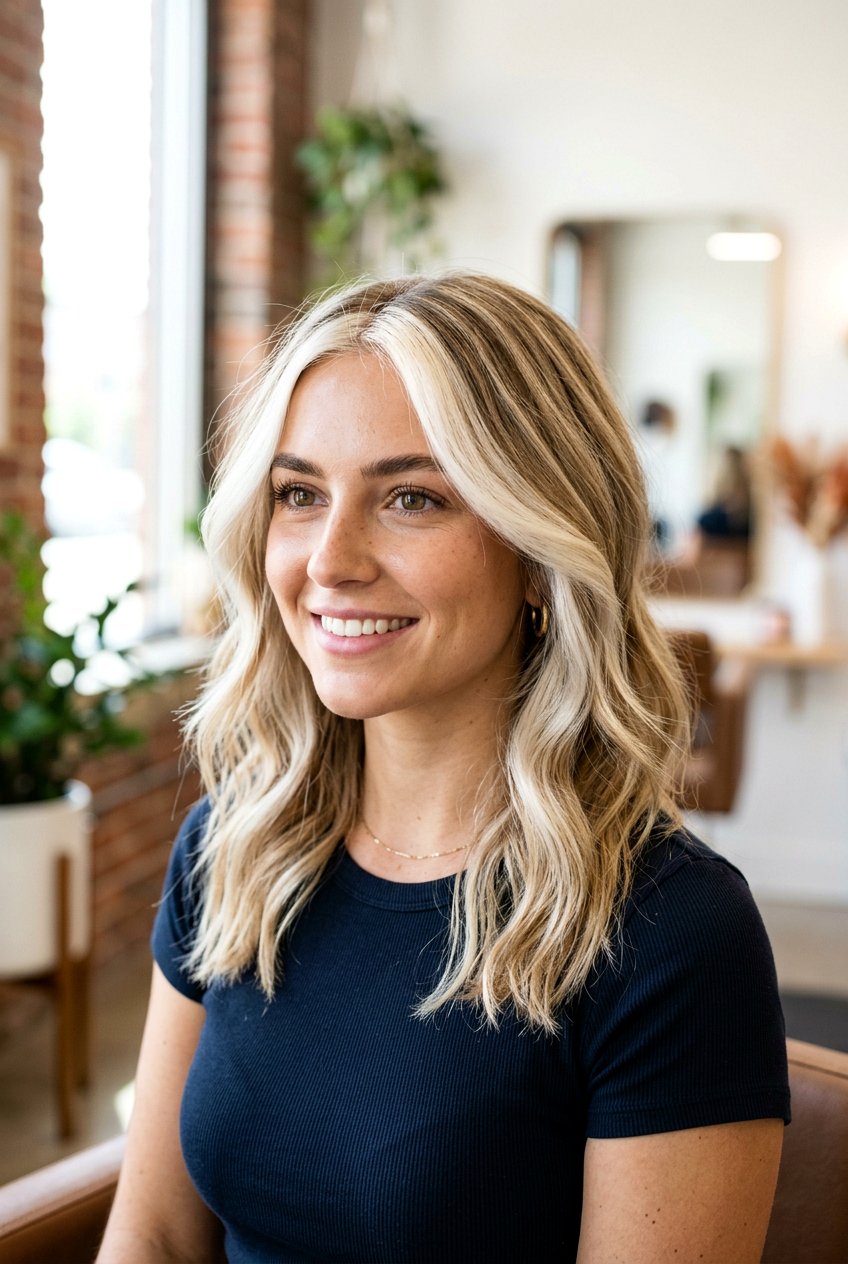 Face Framing Chunky Highlights Blonde - 20 chunky highlights hair - 20 chunky highlights hair