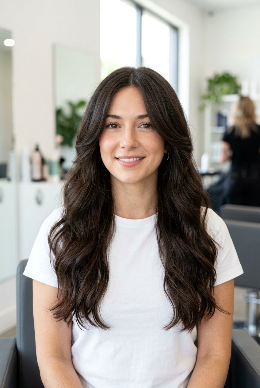 Face Framing Ghost Layers For Long Thick Hair - 20 ghost layers for long thick hair - 20 ghost layers for long thick hair