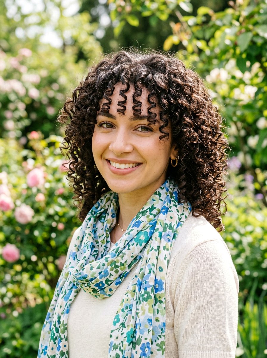 Face Framing Layered Cut For Damaged Curls - 20 haircut for heat damaged curls - 20 haircut for heat damaged curls