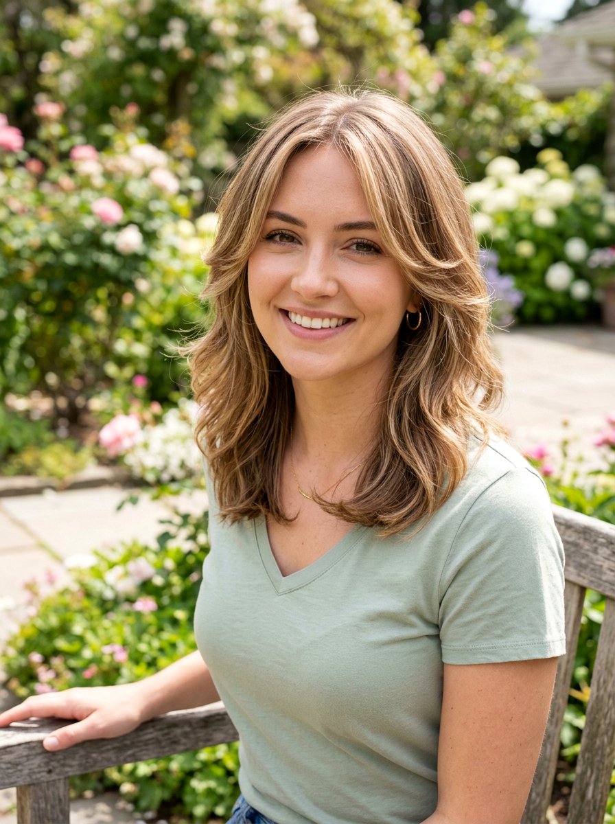 Face Framing Layered Cut - 20 polished haircut for mature women - 20 polished haircut for mature women