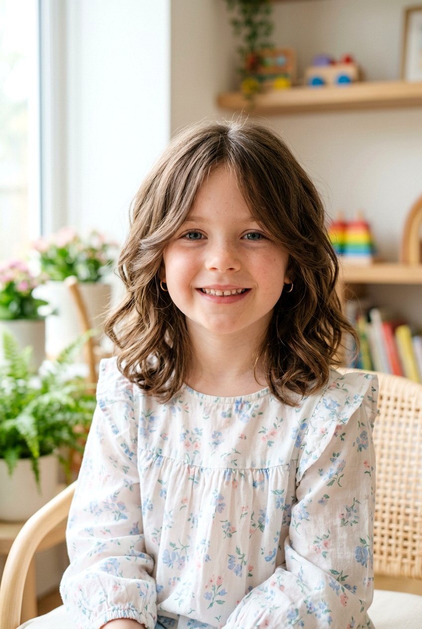 Face Framing Layered Lob Kids - 20 little girls layered lob haircut - 20 little girls layered lob haircut