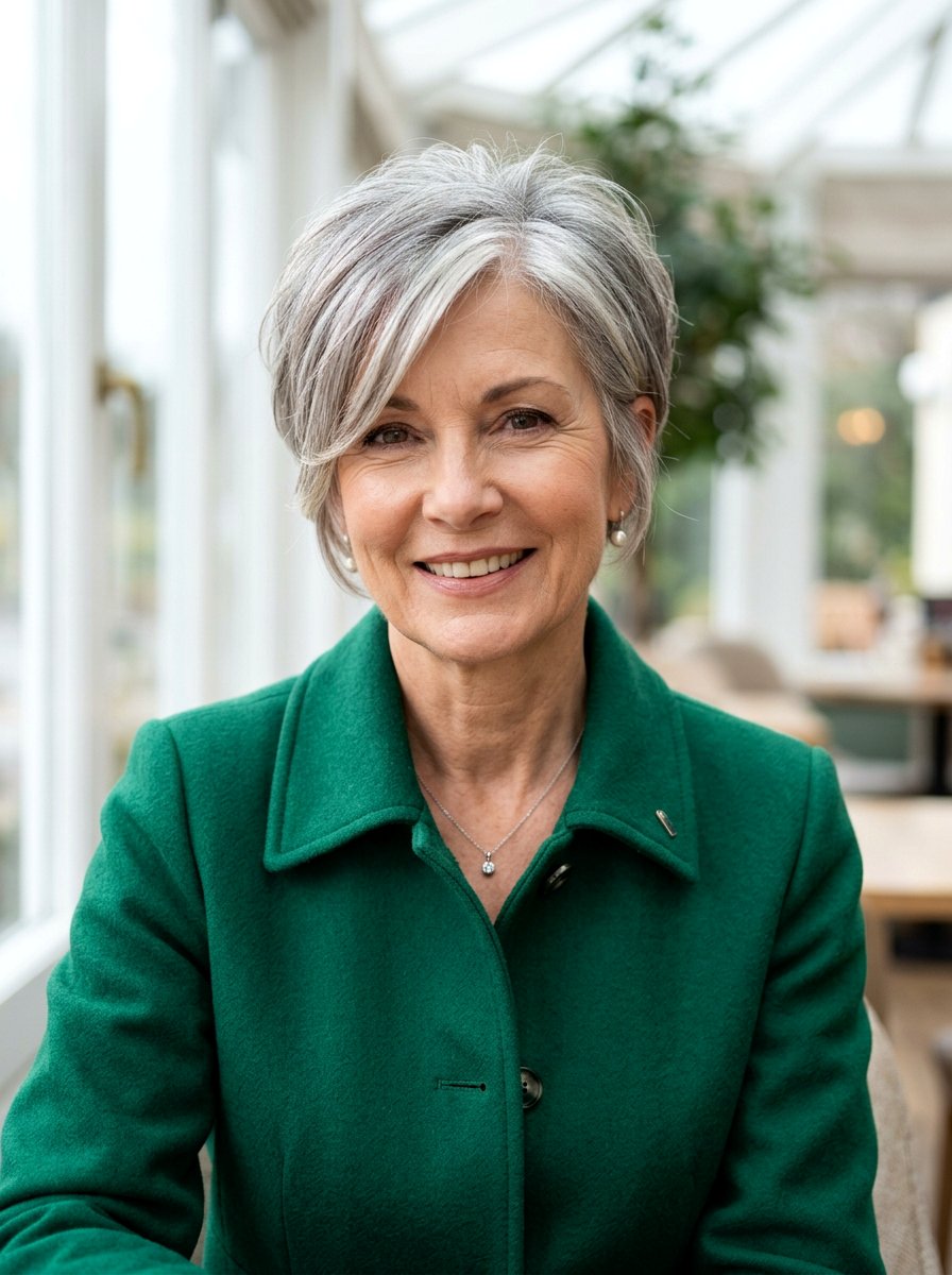 Face Framing Layered Pixie - 20 soft cropped pixie for mature women - 20 soft cropped pixie for mature women