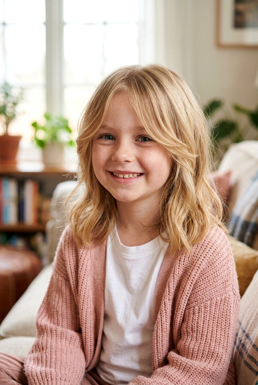 20 Gorgeous Little Girls Haircut With Layers You Will Love