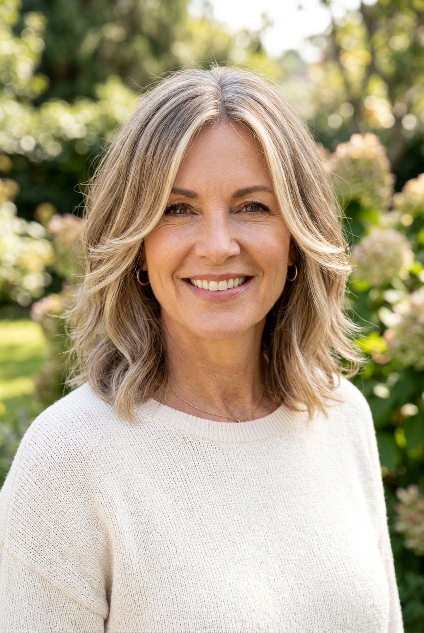 Face Framing Layers - 20 rejuvenating hairstyles for women over 50 - 20 rejuvenating hairstyles for women over 50