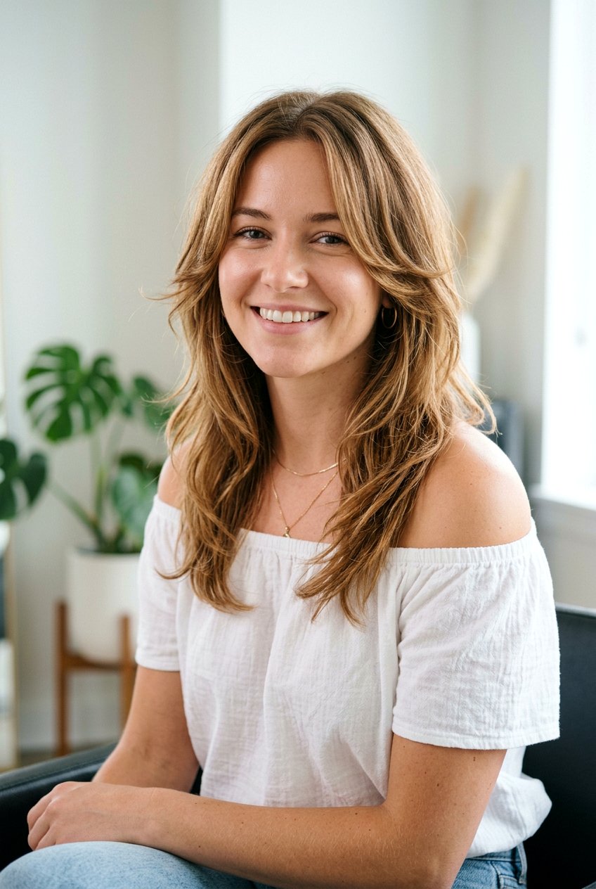 Face Framing Layers - 20 best thick hair haircut ideas - 20 best thick hair haircut ideas