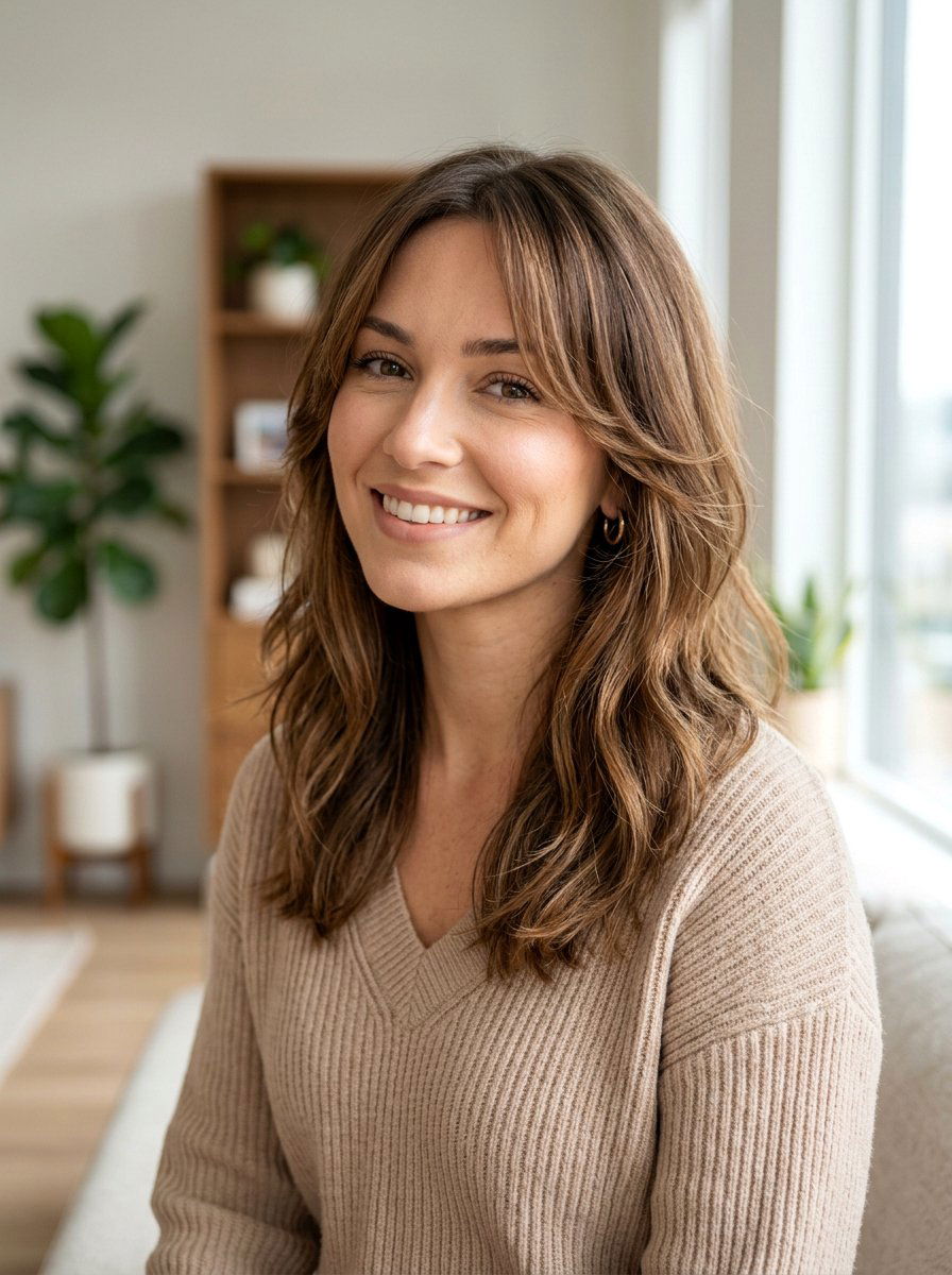 Face Framing Layers - 20 haircut to reshape shoulder length hair - 20 haircut to reshape shoulder length hair