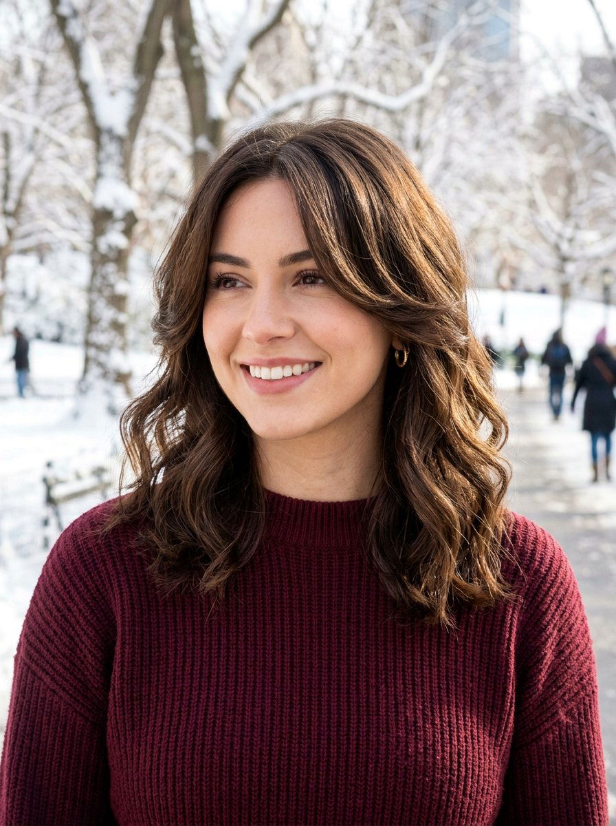 Face Framing Layers - 20 office hairstyle for mature women over 50 - 20 office hairstyle for mature women over 50