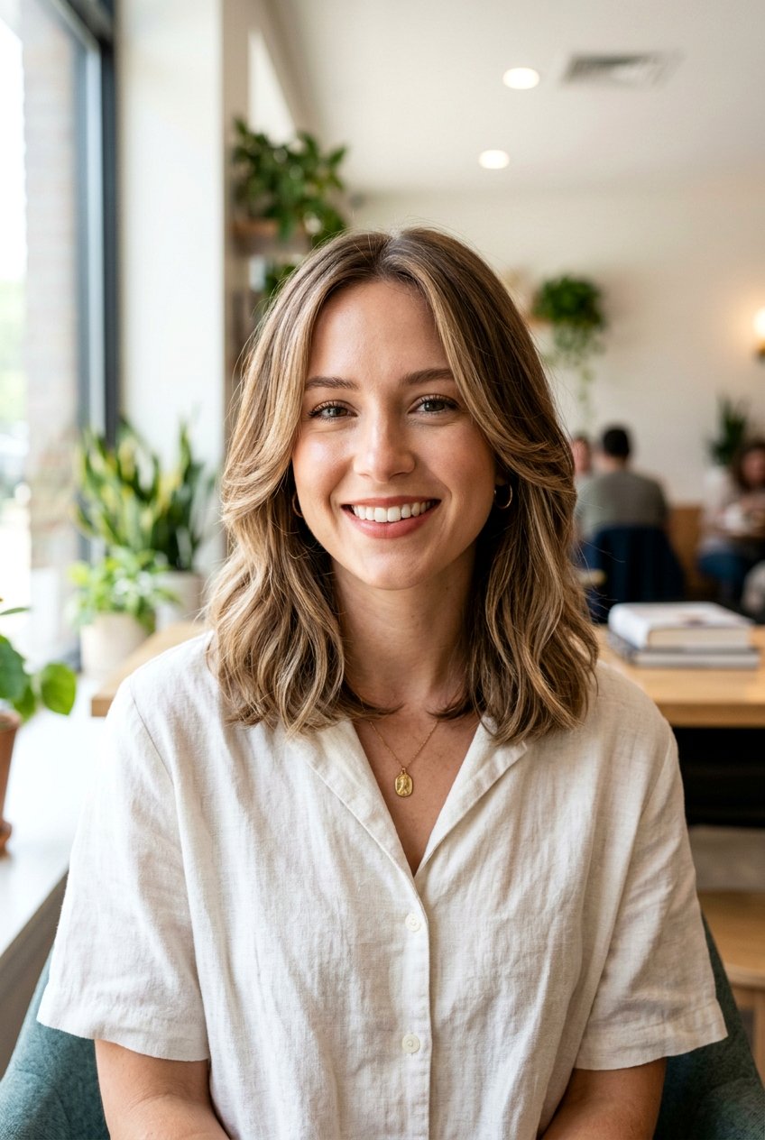 Face Framing Layers - 20 soft layers for shoulder length hair - 20 soft layers for shoulder length hair