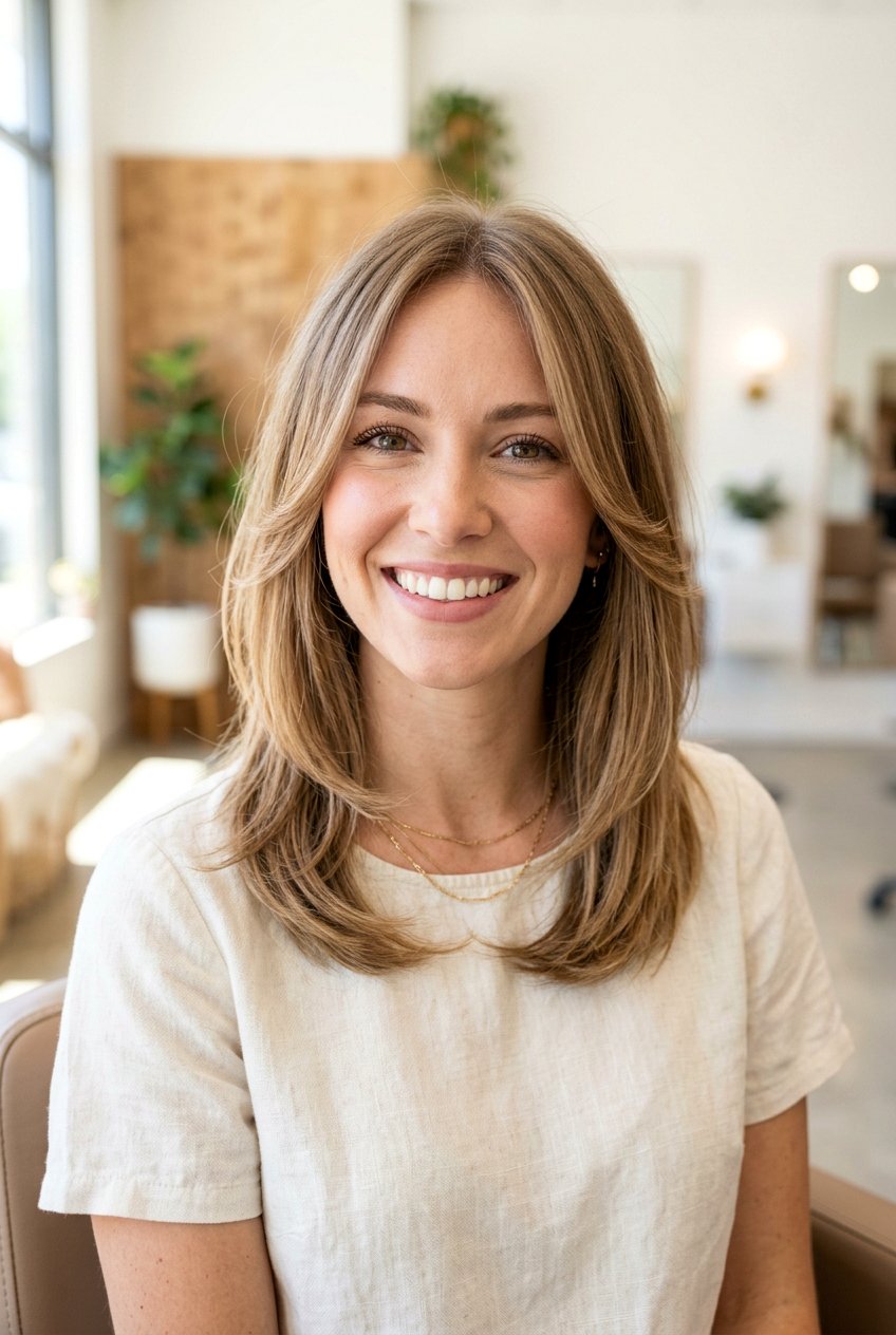 Face Framing Layers For Fine Hair - 20 layered haircut with movement for fine hair - 20 layered haircut with movement for fine hair