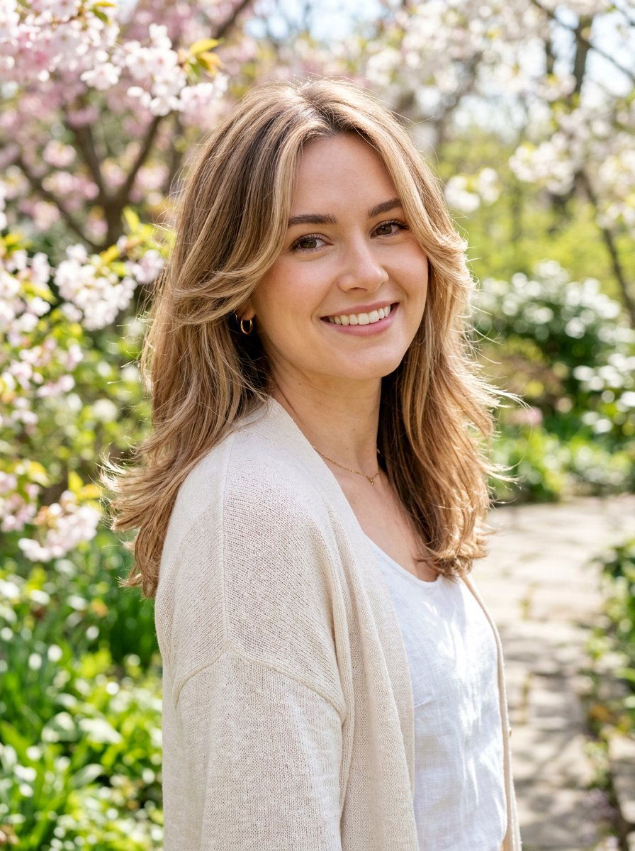 Face Framing Layers Haircut - 20 trendy haircut for college girls 2026 - 20 trendy haircut for college girls 2026