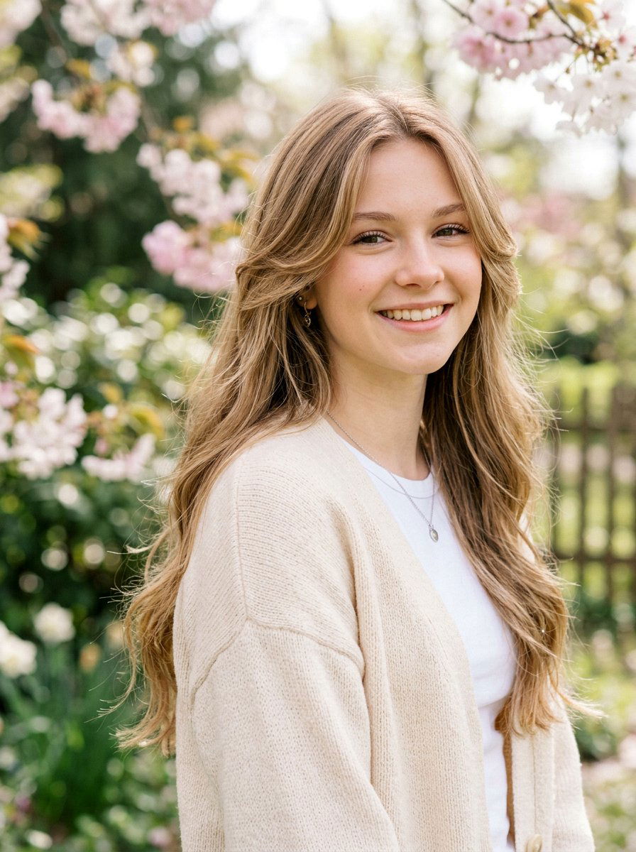 Face Framing Layers Haircut - 20 trendy haircut for teenage girls 2026 - 20 trendy haircut for teenage girls 2026