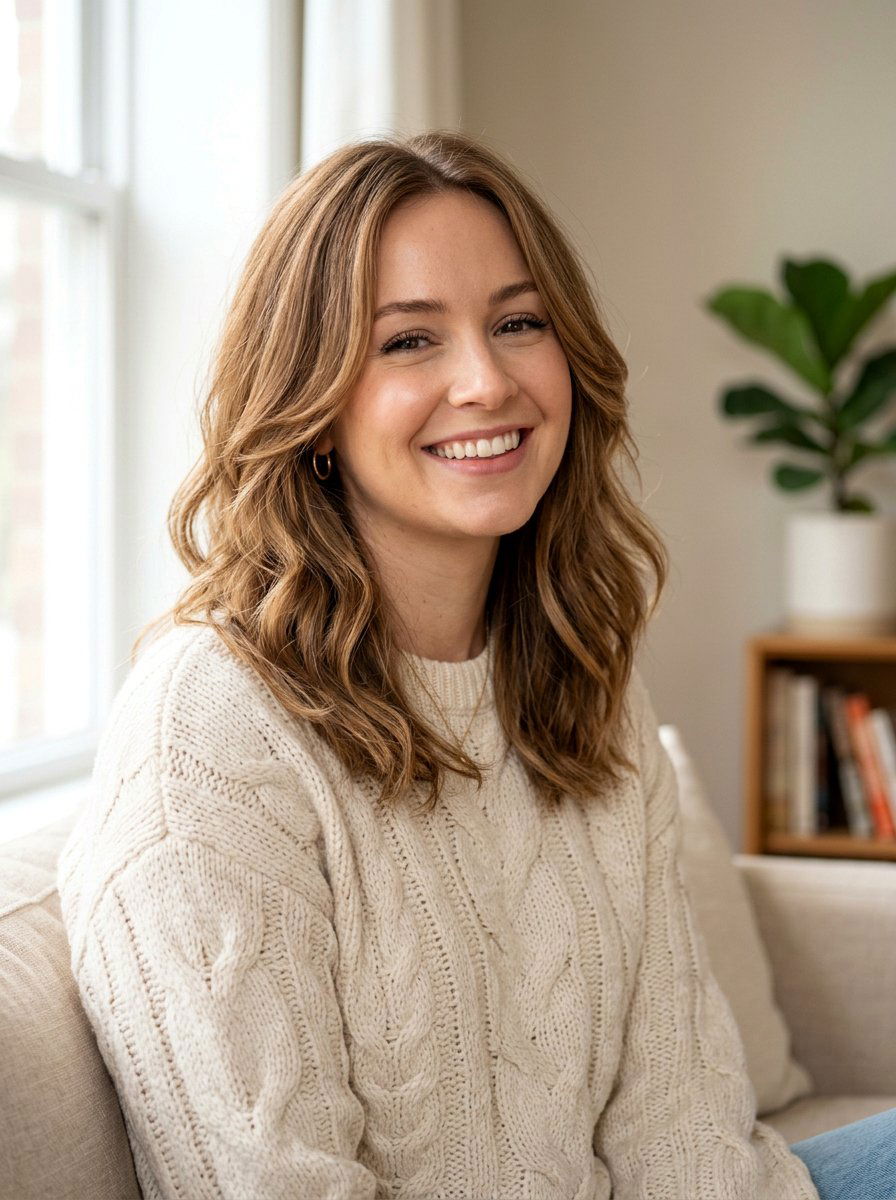 Face Framing Layers Mid Length - 20 hairstyle to soften cheekbones women - 20 hairstyle to soften cheekbones women