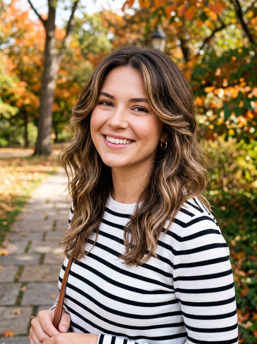 Face Framing Layers On Wavy Hair - 20 college girls long layers with face frame - 20 college girls long layers with face frame