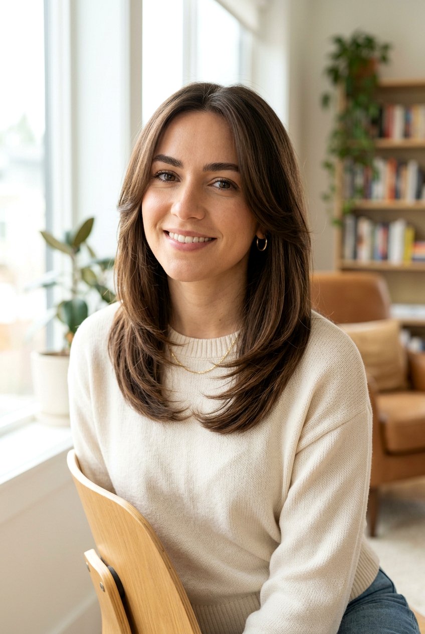 Face Framing Layers With Medium Hair - 20 pretty hairstyles for women - 20 pretty hairstyles for women