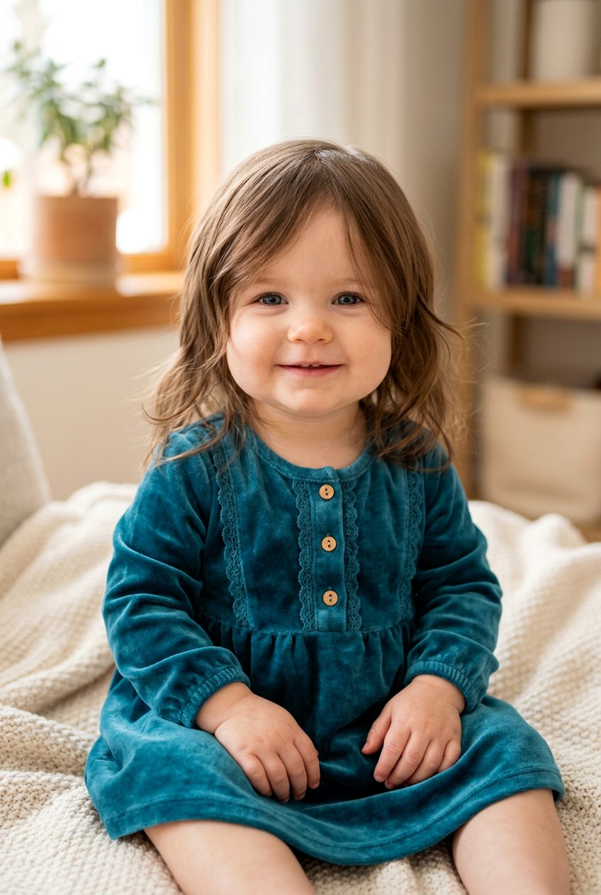 Face Framing Layers - 20 first haircut ideas for baby girls - 20 first haircut ideas for baby girls