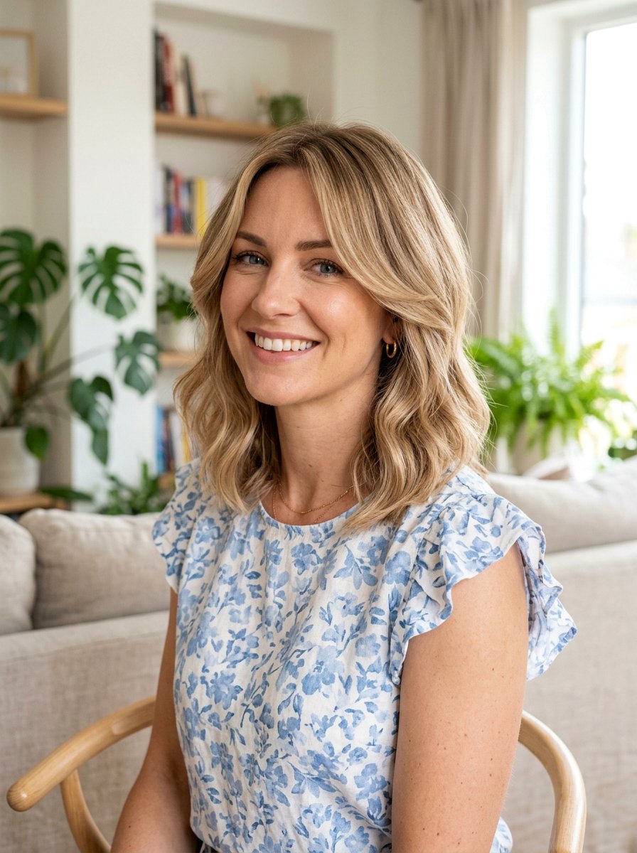 Face Framing Lob Haircut - 20 hairstyle to balance broad shoulders women - 20 hairstyle to balance broad shoulders women