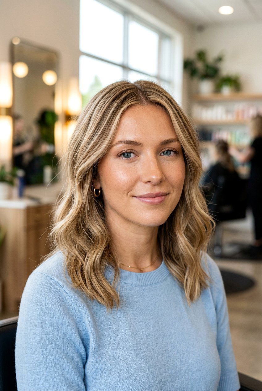 Face Framing Lowlights on Blonde Hair - 20 lowlights for blonde hair - 20 lowlights for blonde hair