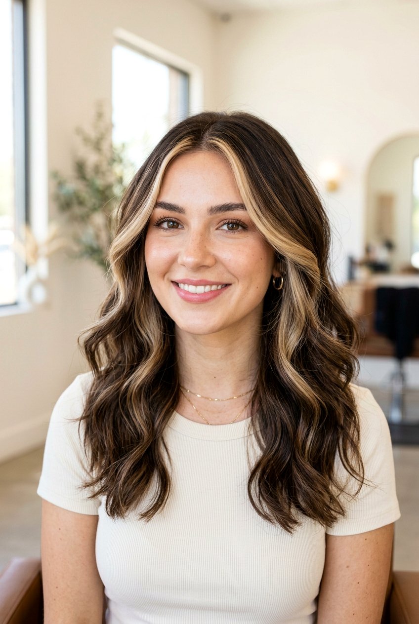 Face Framing Mocha Highlights Dark Brown Hair - 20 mocha highlights on dark brown hair - 20 mocha highlights on dark brown hair