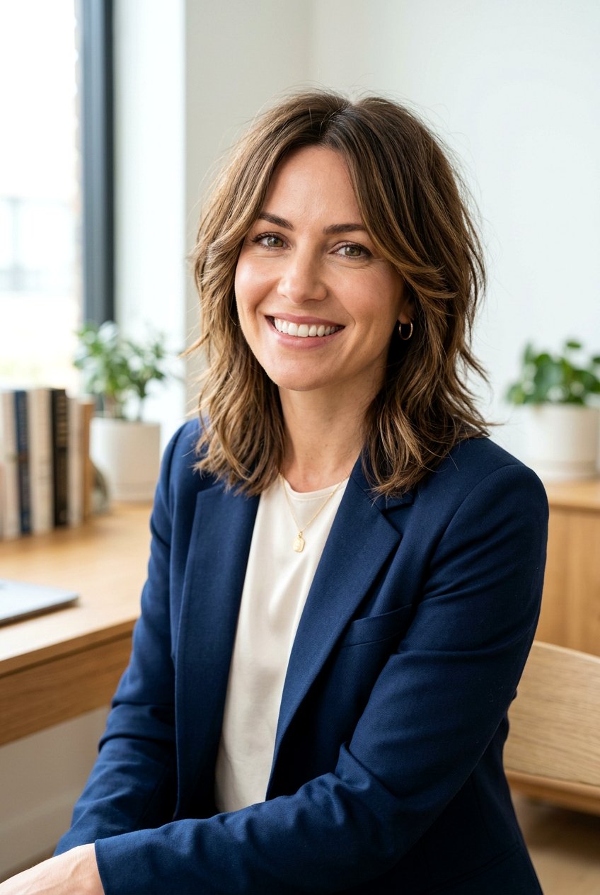 Face Framing Mom Shag Medium Hair - 20 mom shag haircut for medium hair - 20 mom shag haircut for medium hair