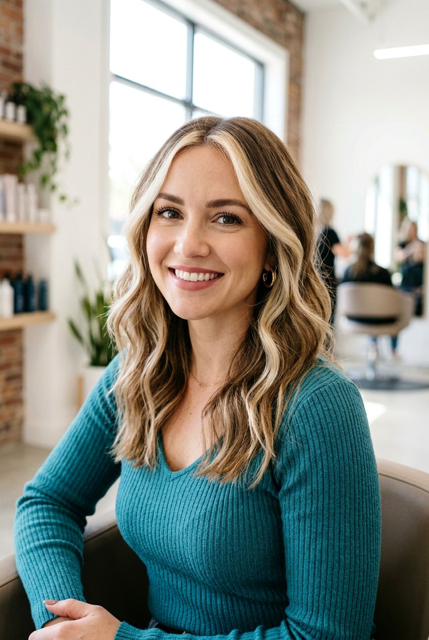 Face Framing Money Piece - 20 money piece for first time hair color - 20 money piece for first time hair color