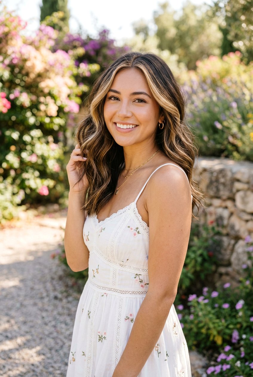 Face Framing Money Piece Balayage - 20 natural looking money piece hair - 20 natural looking money piece hair