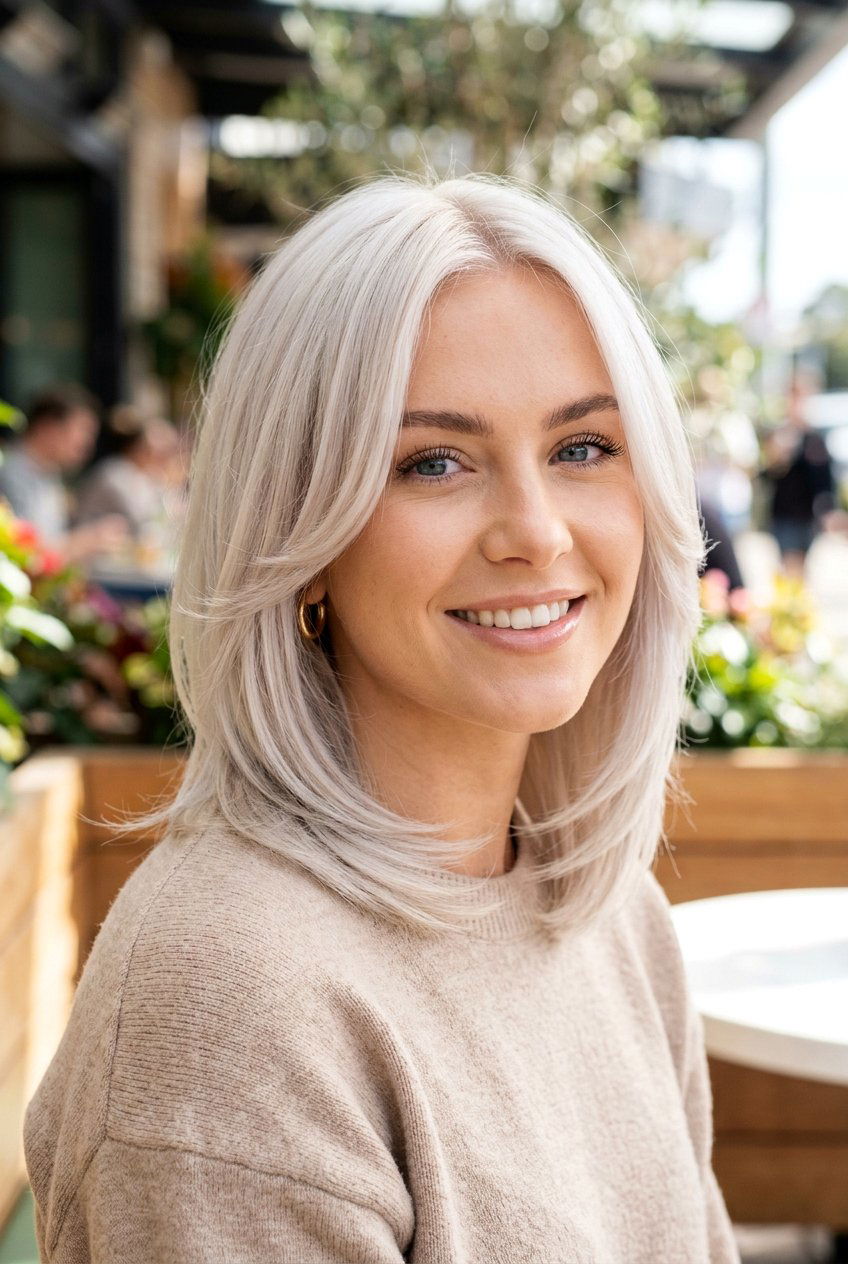 Face Framing Shoulder Length Haircut - 20 shoulder length haircuts - 20 shoulder length haircuts