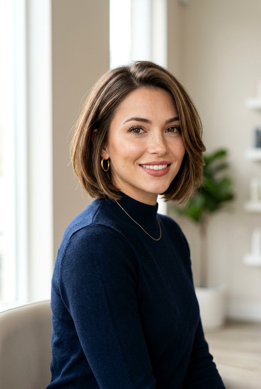 Face contouring bob for chemical damage - 20 haircut for overprocessed hair - 20 haircut for overprocessed hair