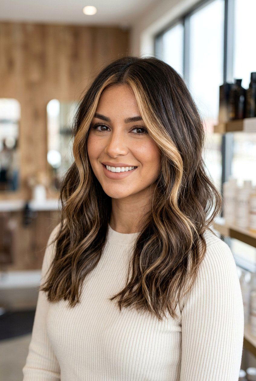 Face framing brunette balayage - 20 brunette balayage hair - 20 brunette balayage hair
