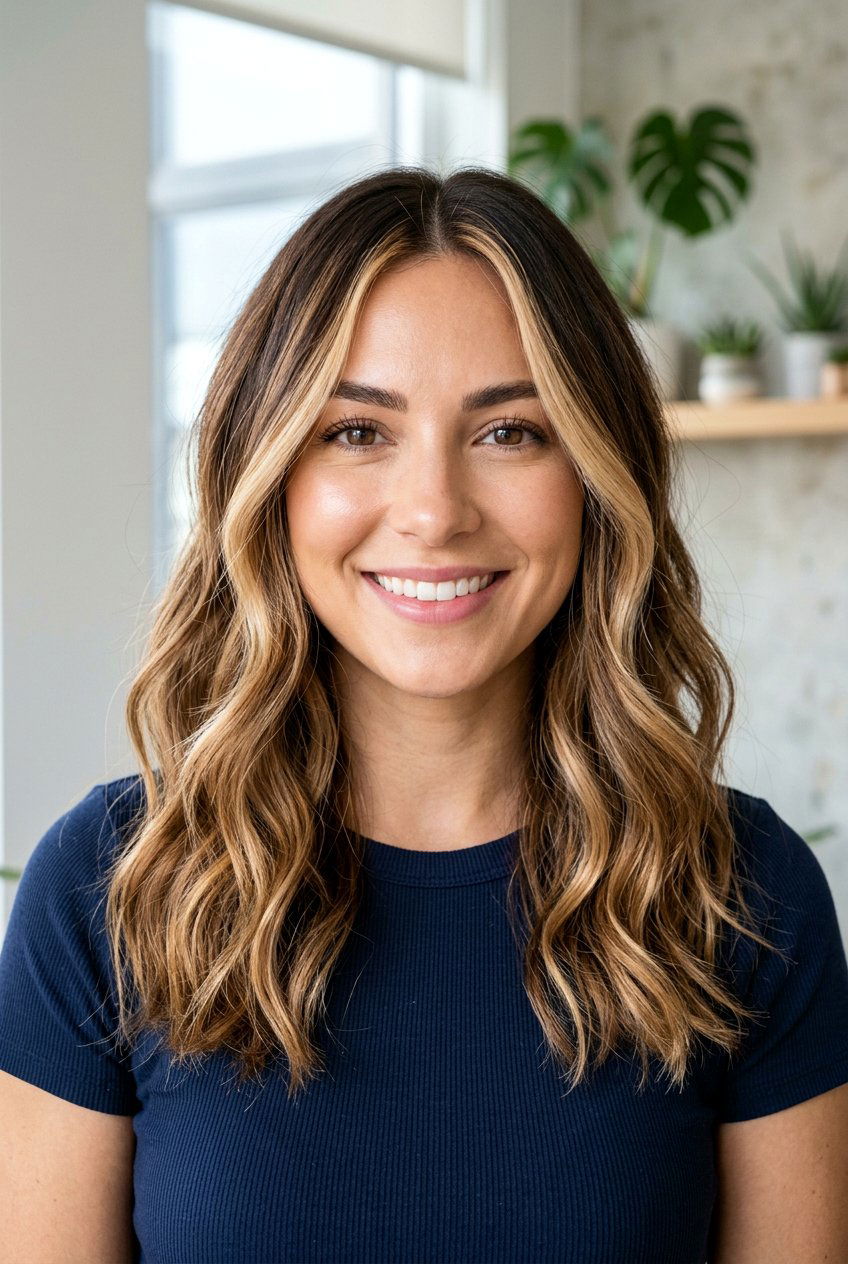 Face framing caramel balayage dark brown hair - 20 dark brown hair with caramel balayage - 20 dark brown hair with caramel balayage