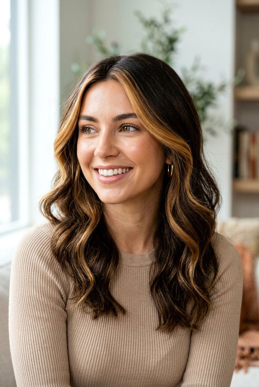 Face framing caramel balayage dark brown hair - 20 caramel balayage on dark brown hair - 20 caramel balayage on dark brown hair