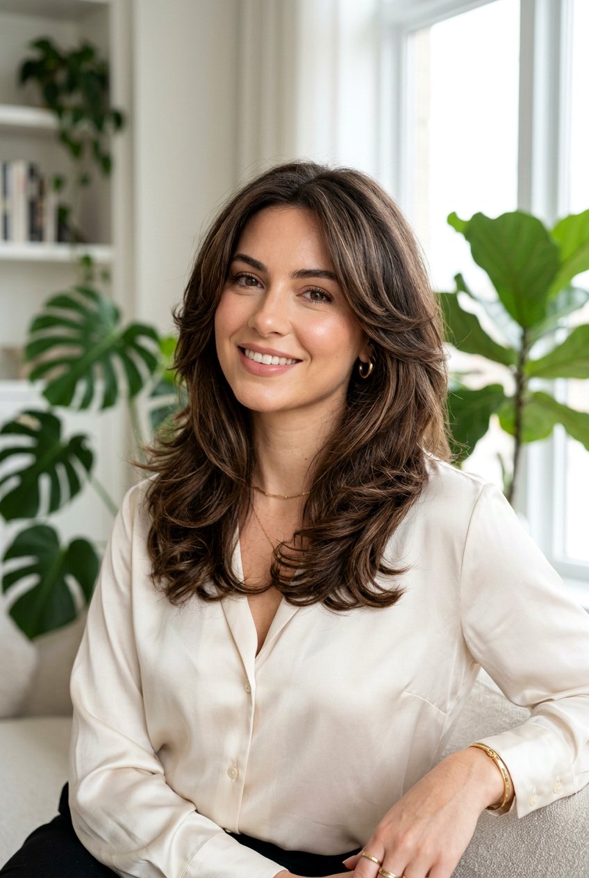Face framing collarbone layers thick hair - 20 collarbone layers for thick hair - 20 collarbone layers for thick hair