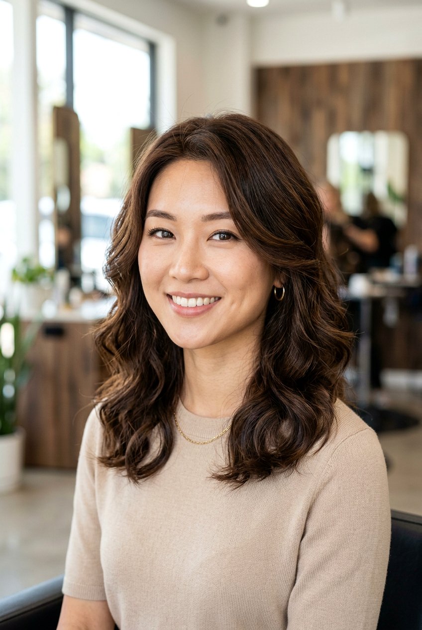 Face framing digital perm - 20 digital perm hairstyles - 20 digital perm hairstyles