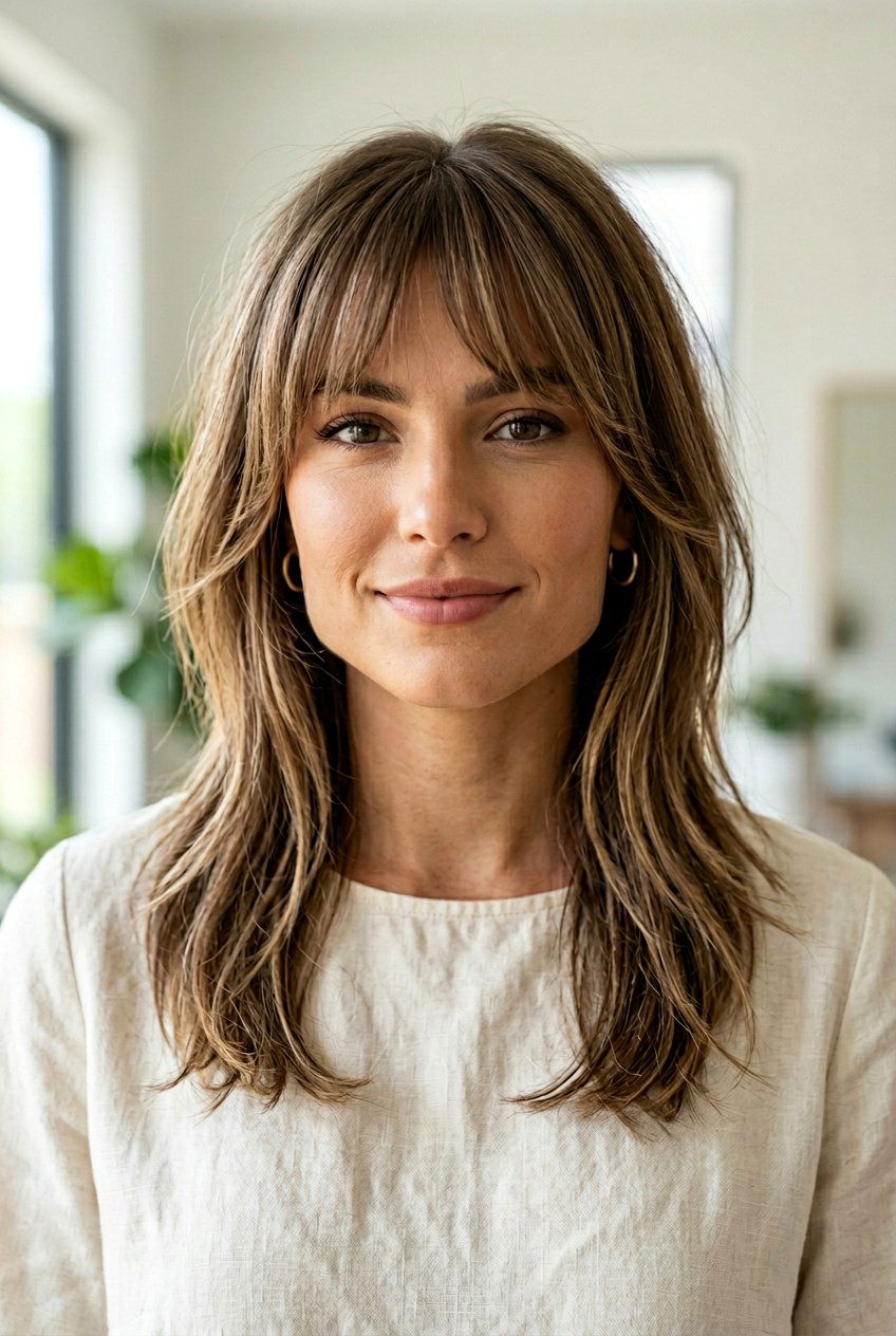 Face framing fringe square face - 20 bangs for square face - 20 bangs for square face