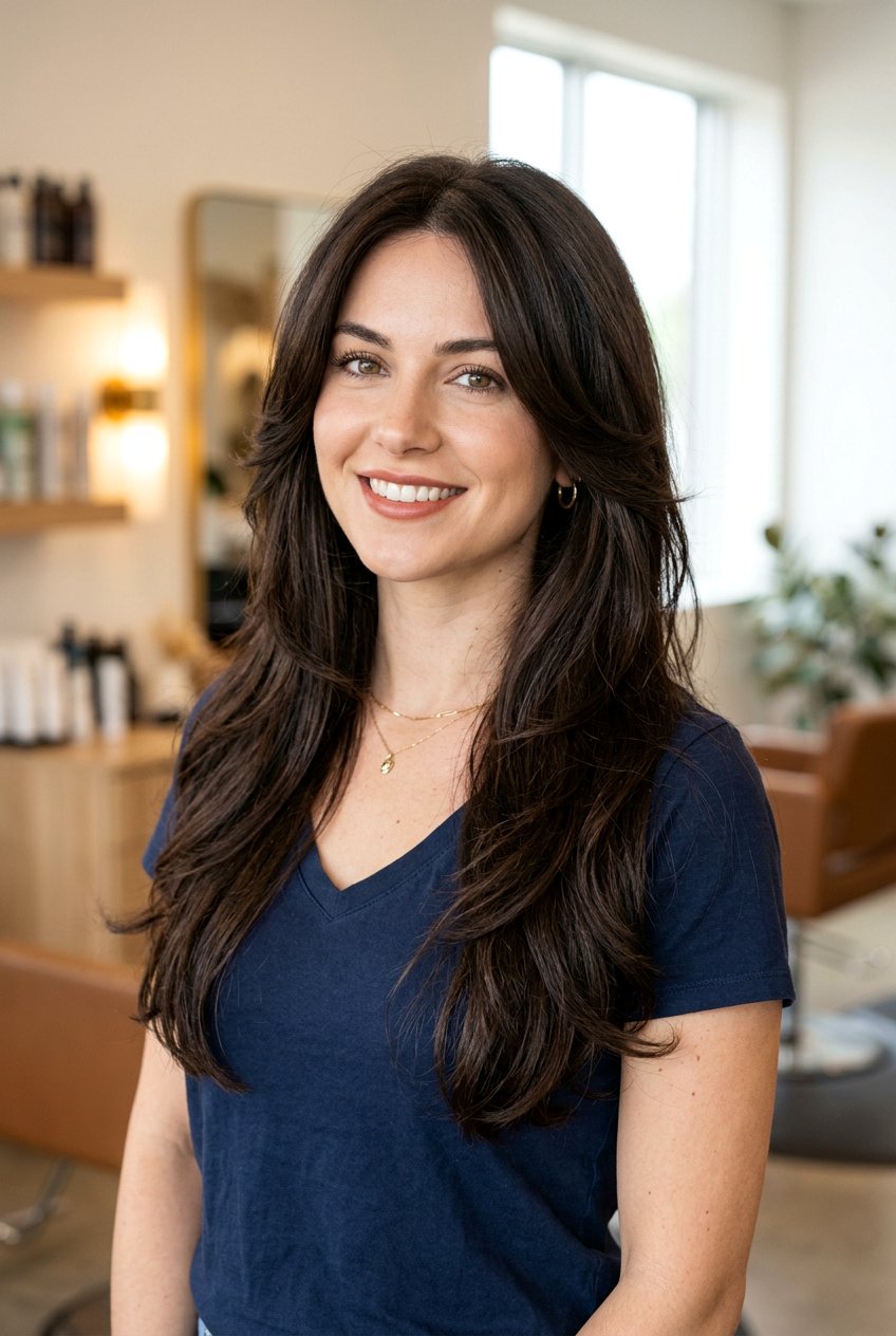 Face framing layers for thick hair - 20 de-bulking haircut for thick hair - 20 de-bulking haircut for thick hair