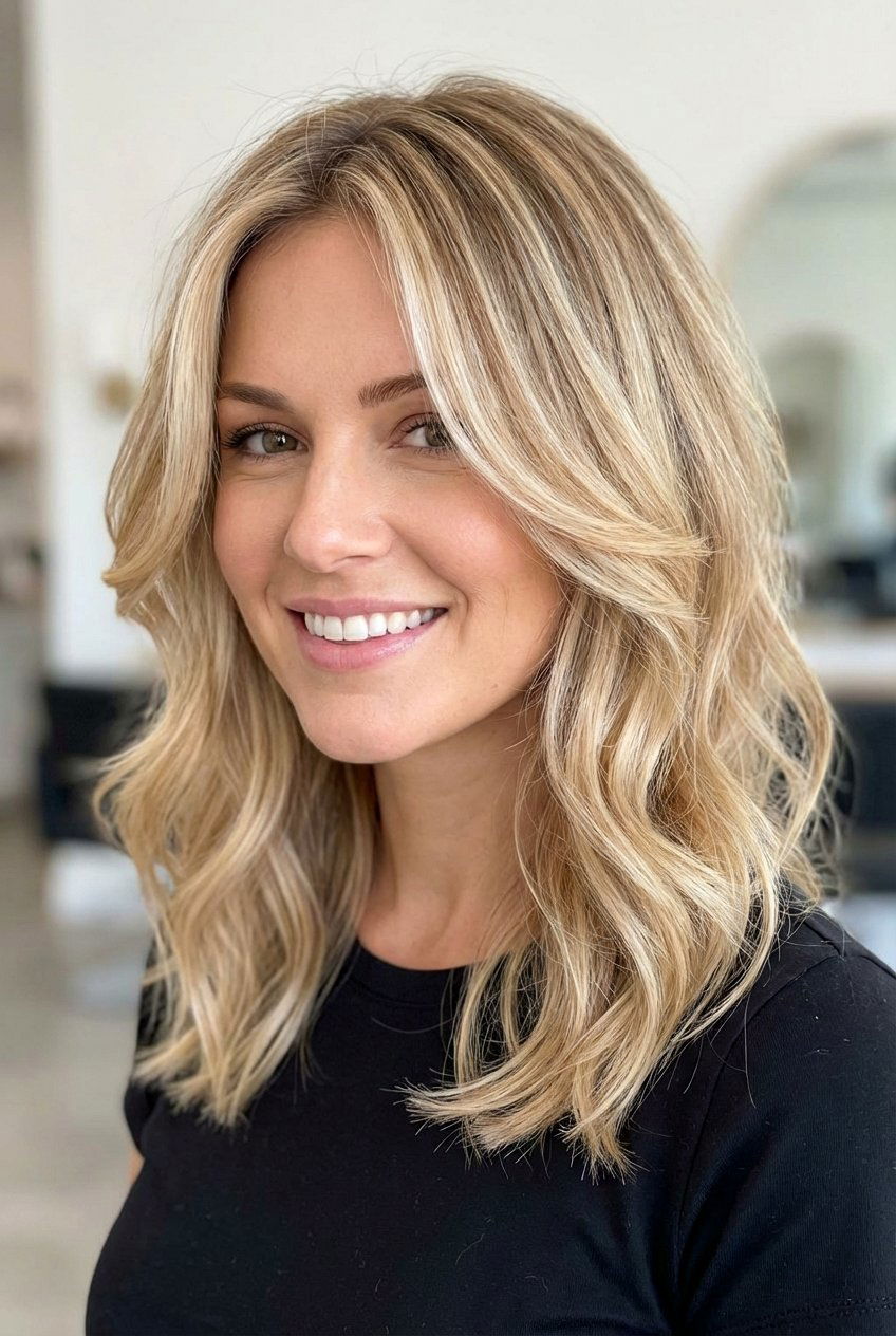 Face framing layers shoulder length - 20 shoulder length hairstyles - 20 shoulder length hairstyles