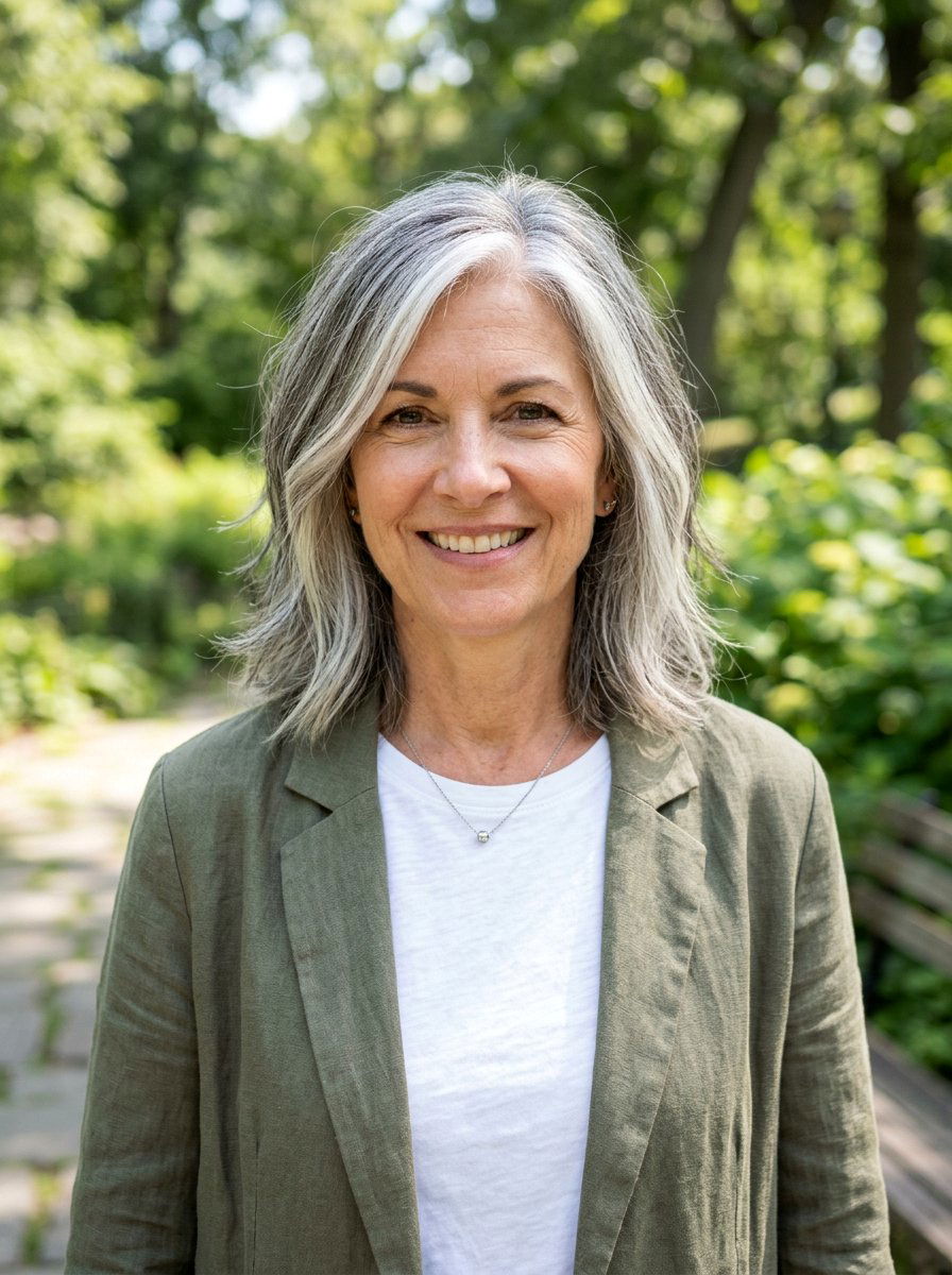 20 Stunning Pearl Gray Highlights For Mature Hair Ideas