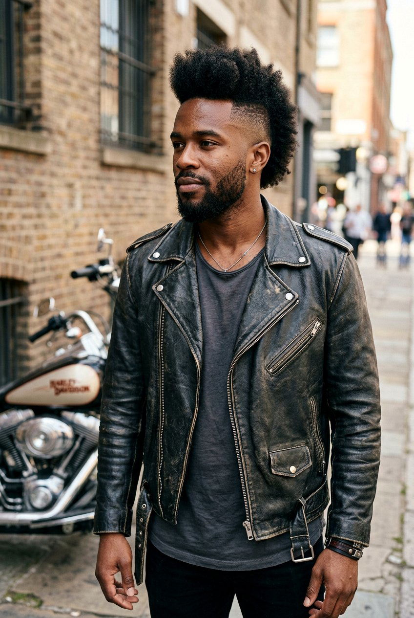 20 Striking Afro Taper Fade for Black Men Looks to Try Now